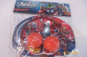 Mini Set Tablero Basket Cars Hombre Araña Avengers Niños