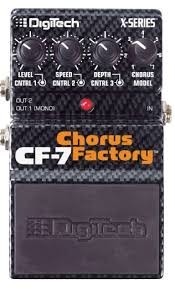 Pedal Digitech Chorus Factory Cf-7