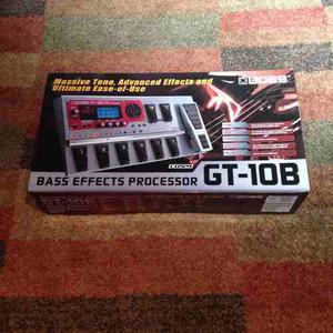 Pedalera Multi Bass Effects Procesor Gt-10b Nueva