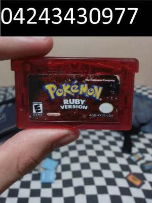 Pokemon Rubi Gba Como Nuevo Mcy Val Game Boy Advanse