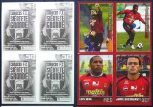 Barajitas Album Panini Oficial Caracas Futbol Club