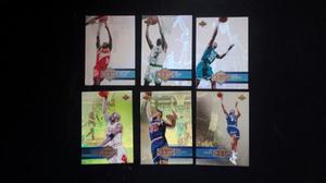 Barajitas De Basketball Set Upper Deck  Hologramas.