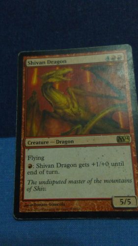 Cartas Magic Rara Shivan Dragon