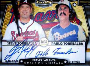 Jb Pablo Torrealba Y Steve Torrealba Autografo Doble /120