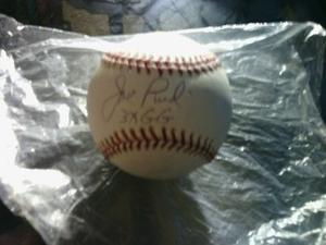 Joe Rudi Pelota Autografiada Certificada Tristar