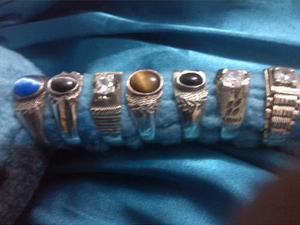 Anillos De Caballero En Plata Italiana 925