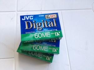 Cassette Video Digital Dvm60 Lote De Tres