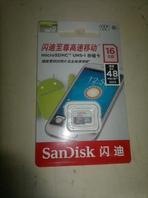 Micro Sd 16 Gb Clase 10