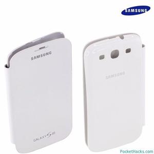 Samsung Galaxy S3 Flipcover Blanco Sellados Nuevos