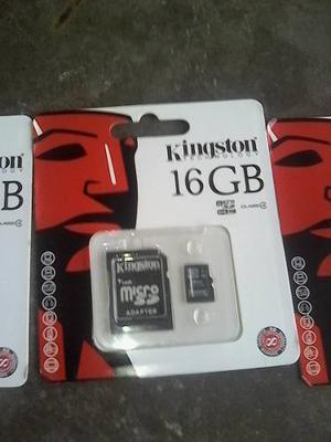 Targetas De Memoria 16 Gb Kingston