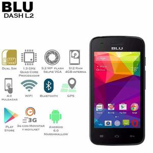 Telefono Celular Blu Dash L2 Android 6.0 Camara 3.2 M