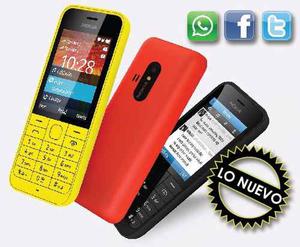 Telefono Celular Dualsim Nokia Hd 220 Fm Camara Sd Whatsapp