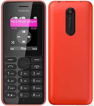 Teléfono Celular Nokia Mod 108 Camara, Dual Sim, Mp3