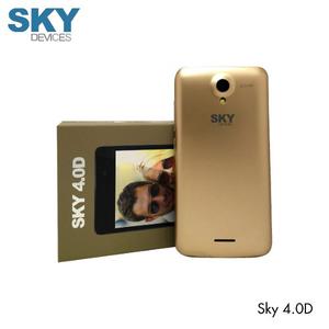 Teléfono Inteligente Sky Devices 4.0 D Gold Dorado Liberado