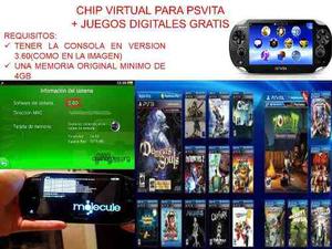 Chip Virtual Para Psvita Playstation Vita Psp Sony Original