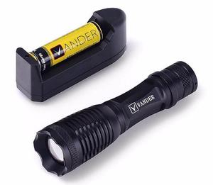 Linterna Vander Cree Xml-t Lumens Zoom Enfocable