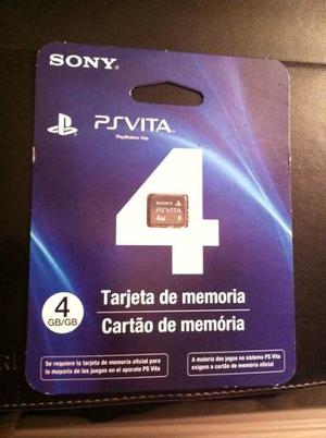 Memoria Sony Psvita 4gb Nueva Sellada !!!