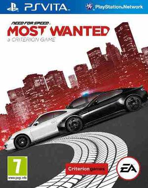 Need For Speed Most Wanted Psvita