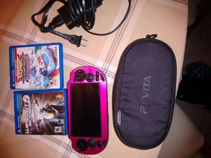 Ps Vita Con Todos Sus Accesorios Como Nuevo