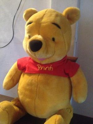 Bello Peluche Winie Pooh Gigante Habla Se Rie Con Un Abrazo