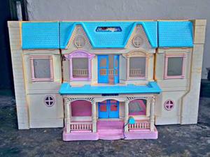 Casa Barbie Fisher Price, Con Sus Accesorios