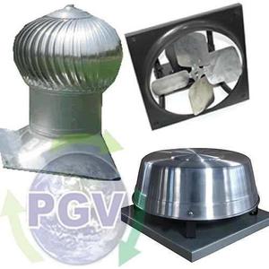 Extractores Eolicos En Aluminio Y Ventiladores Industriales