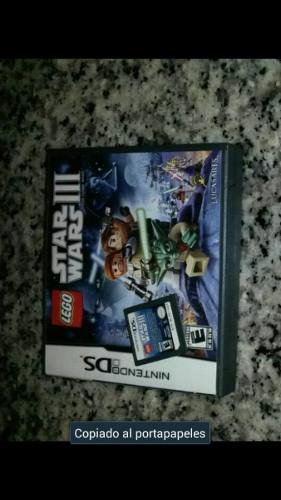 Juego Ds Star Wars. Lego