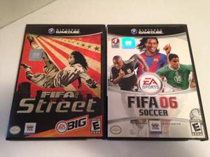 Juegos Fifa 06 Y Fifa Street Para Nintendo Gamecube