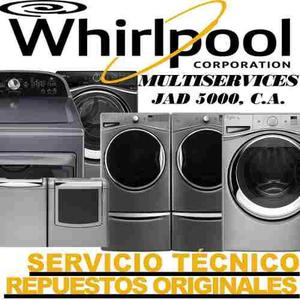 Lavadoras Whirlpool Servicio Técnico, Repuestos Originales.