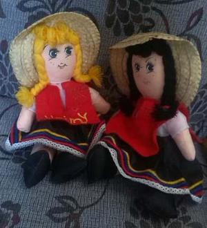 Muñecas De Trapo Niñas Originales