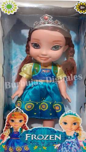 Muñecas Frozen Anna Musicales Princesas 33 Cm Cantan