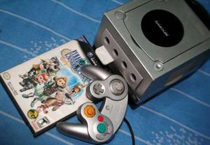 Nintendo Gamecube Plateado/ Final Fantasy(no Acepto Cambios)