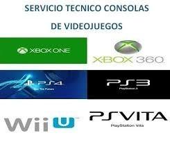 Servicio Técnico De Todo Tipo De Consolas De Videojuegos