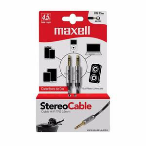 Cable Auxiliar Maxell Audio 3.5mm 3.5mm Blindado Recubierto