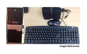 Combo Case,teclado, Mouse Y Altavoces Tech bs Fuente500w