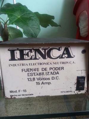 Fuente De Poder Ienca 15 Amp.