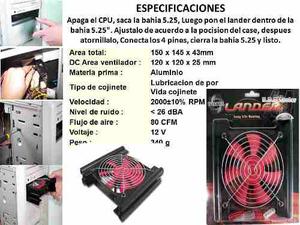 Oferta Fan Cooler Evercool Con Rejilla P/case 12x12 Nuevo