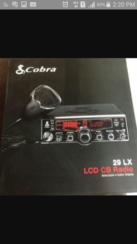 Radio 11 Metros Cobra 29 Lx Con Amplificador De Volumen