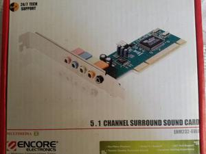 Tarjeta De Sonido 5.1 Encore Pci