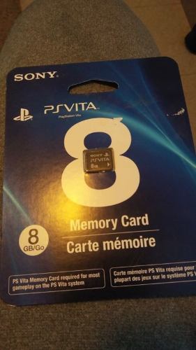 [nueva Sellada] Memoria Playstation Ps Vita 8gb