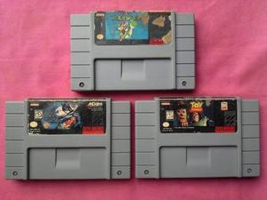 3 Cintas De Super Nintendo