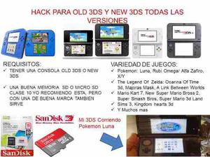 Chip Virtual 3ds Y New 3ds Todas Las Versiones Hasta 11.2