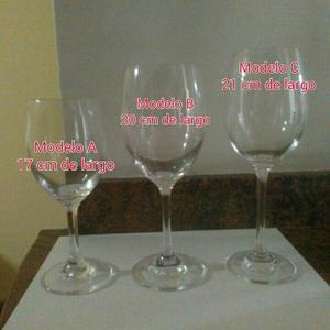 Copas De Vidrio Para Vino (6 Unidades X Caja)