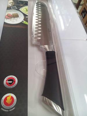 Cuchillo Magefesa Gourmet Grip Santoku 17.5 Cm