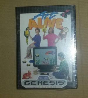 Juego Alive Art Para Consola Sega Genesis Nuevo