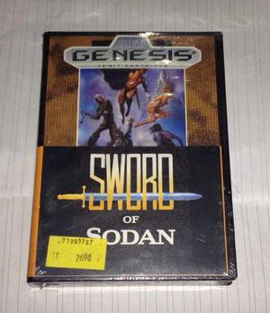 Juego Sodan Sega Genesis Nuevo Y Sellado