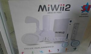 Miwii 2 Replica China Del Wii Excelente Regalo