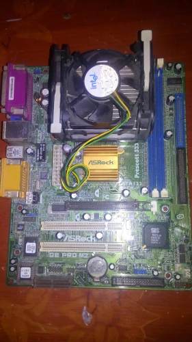 Tarjeta Madre 478 + Processdor P4 + Fan Cooler