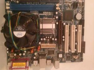 Tarjeta Madre Asrock 775i65g Con Procesador Y Fancooler