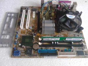 Tarjeta Madre Asus Con Procesador,fan Cooler Y Ram